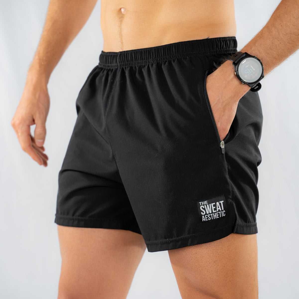 Men&#39;s Running Shorts - Classic Black
