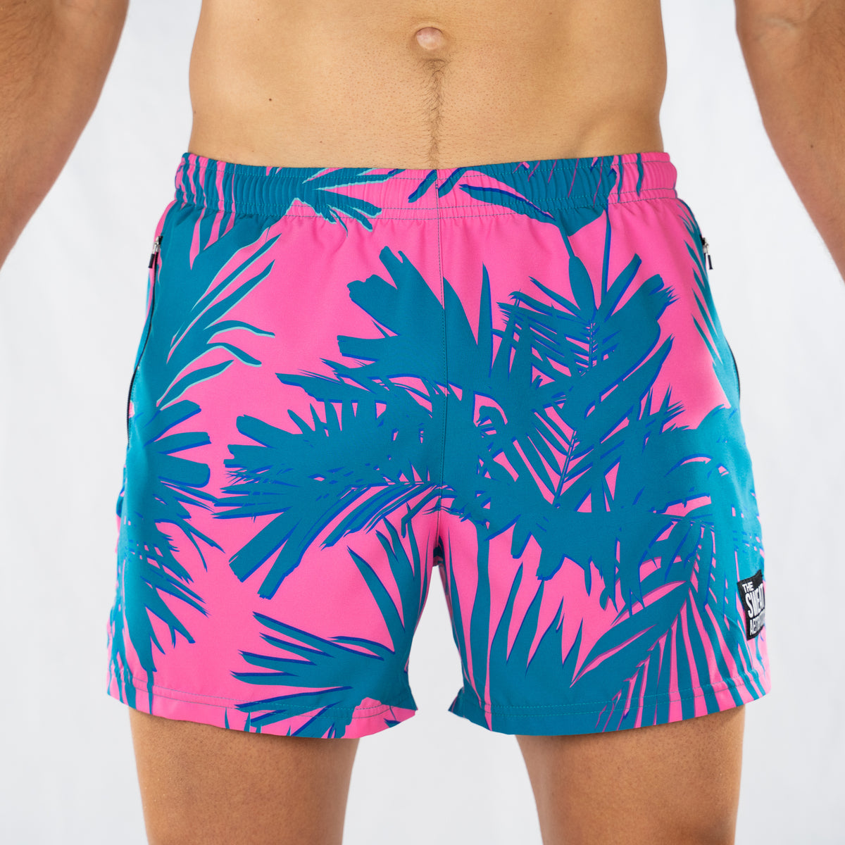 Men&#39;s Running Shorts - Neon Nights