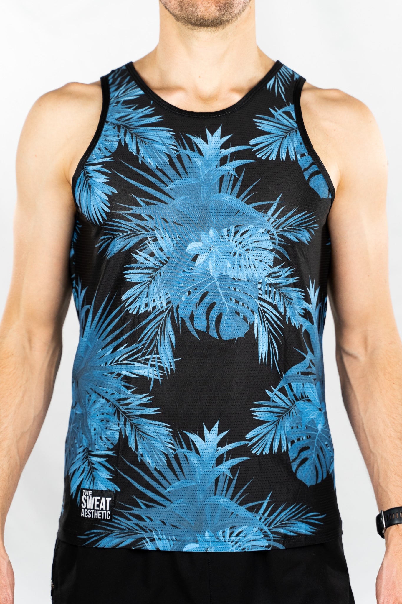 Men's Running Singlet - Fierce Ferns
