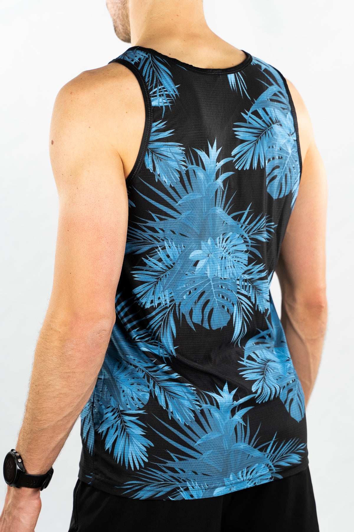 Men&#39;s Running Singlet - Fierce Ferns
