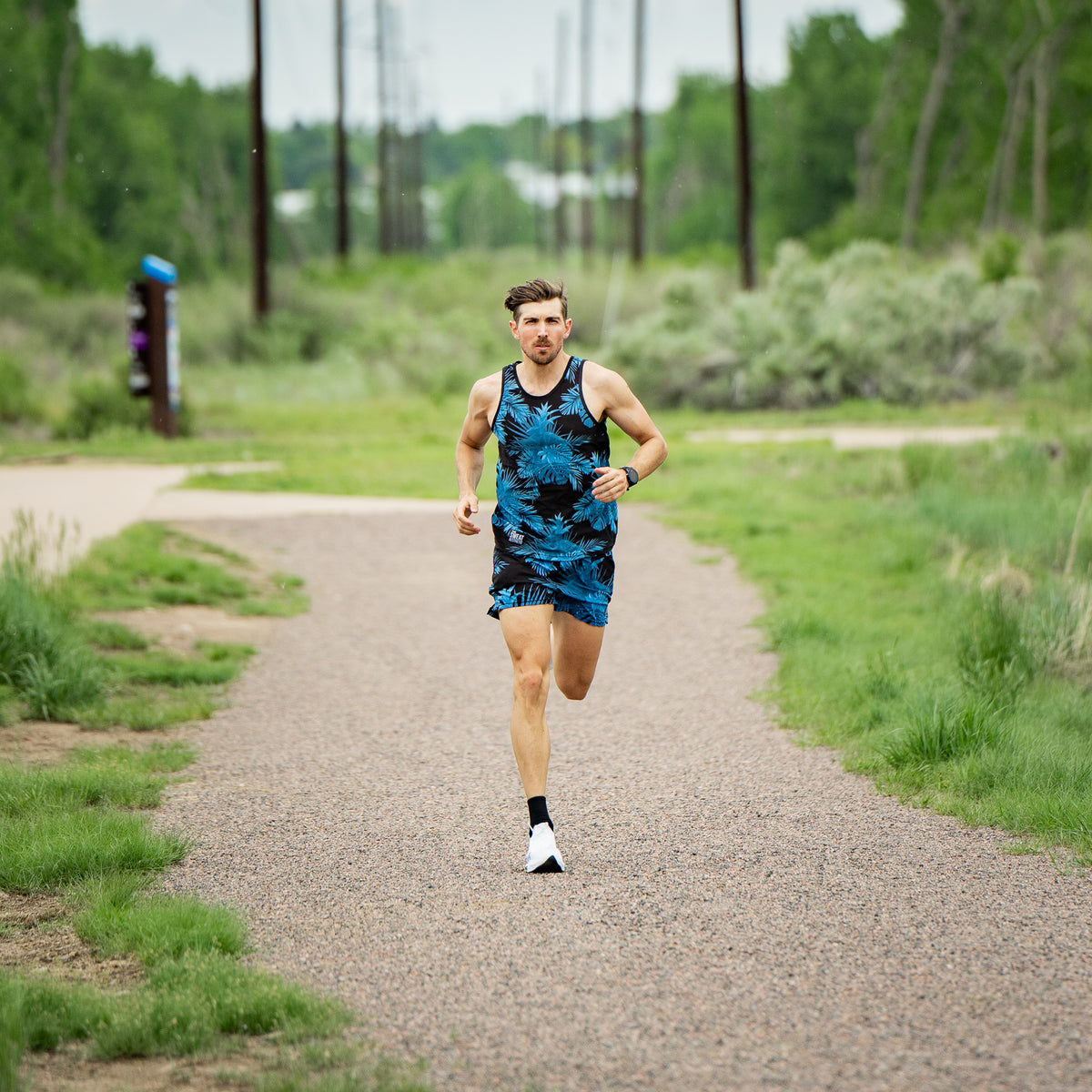 Men&#39;s Running Shorts - Fierce Ferns